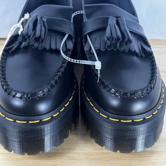 Dr Martens Adrian Quad Leather Platform Tassle Loafers Sz. US 7M 8W New/No Box - Picture 10 of 10